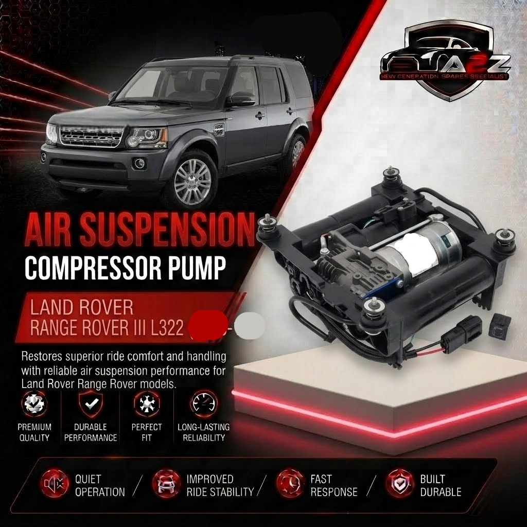 Air Suspension Compressor Pump Assay LR041777 LR038113 LR038147 Compatible With LAND ROVER RANGE ROVER III L322