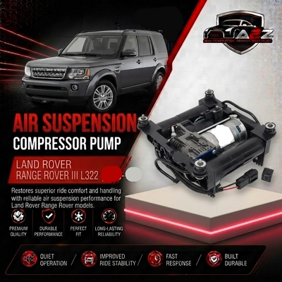 Air Suspension Compressor Pump Assay LR041777 LR038113 LR038147 Compatible With LAND ROVER RANGE ROVER III L322