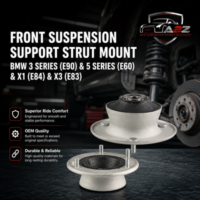Front Suspension Support Strut Mount (1 Pc) 31336760943 6760943 Compatible With BMW 3 Series (E90) & 5 Series (E60) & X1 (E84) & X3 (E83)