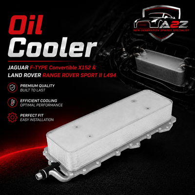 OIL COOLER LR010754 AJ811330 AJ811959 For JAGUAR F-TYPE Convertible X152 & LAND ROVER RANGE ROVER SPORT II L494 Tag-O-33