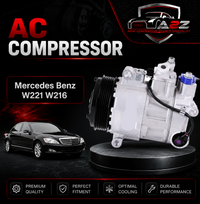 Air Conditioning Compressor 0022300911 Compatible With Mercedes Benz W221 W216