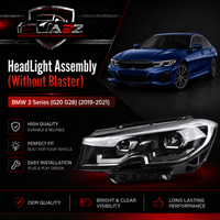 Complete Headlight Assy Left 63118496159 & Right 63118496160 (Without Blaster) Compatible With BMW 3 Series (G20 G28) (2019- 2021) Tag No.63