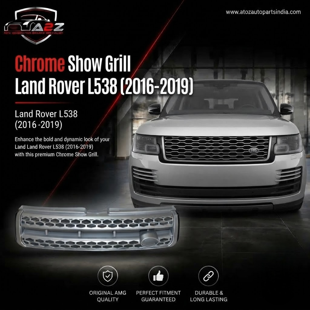Chrome Show Grill Compatible With RANGE ROVER EVOQUE L538 Land Rover L538 (2016-19) Tag 34