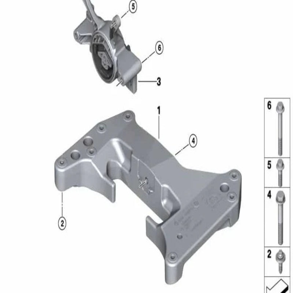 Transmission Mount 22326862578 Compatible With BMW G30 G38 G12