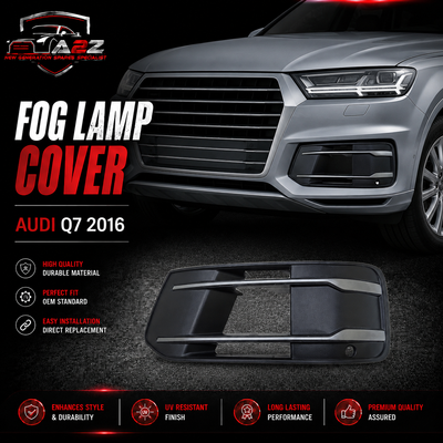 Fog Lamp Cover Left 4M0807681P & Right 4M0807682P Compatible With AUDI Q7 2016 Tag-FC-111