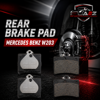Rear Brake Pad Set 0034202820 Compatible With Mercedes Benz W203