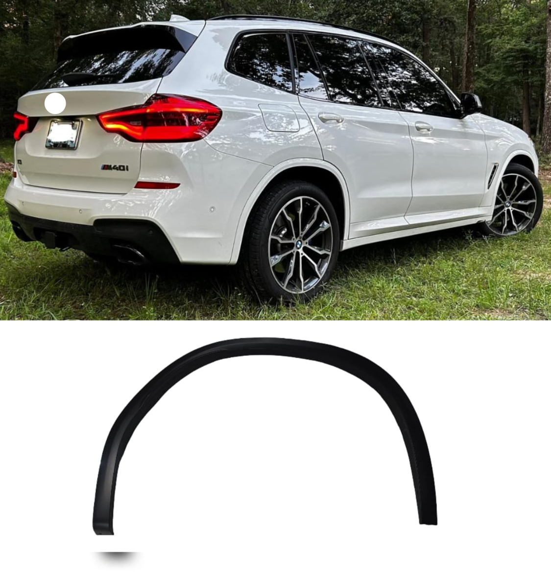 Rear Right Wheel Eyebrow 51778092004 Compatible With BMW X3 G01 M (2017-21) Tag NO.244