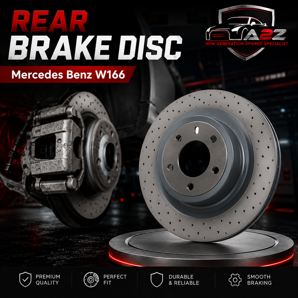 Rear Brake Disc 1664230312 Compatible With  Mercedes Benz W166