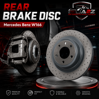 Rear Brake Disc 1664230312 Compatible With  Mercedes Benz W166