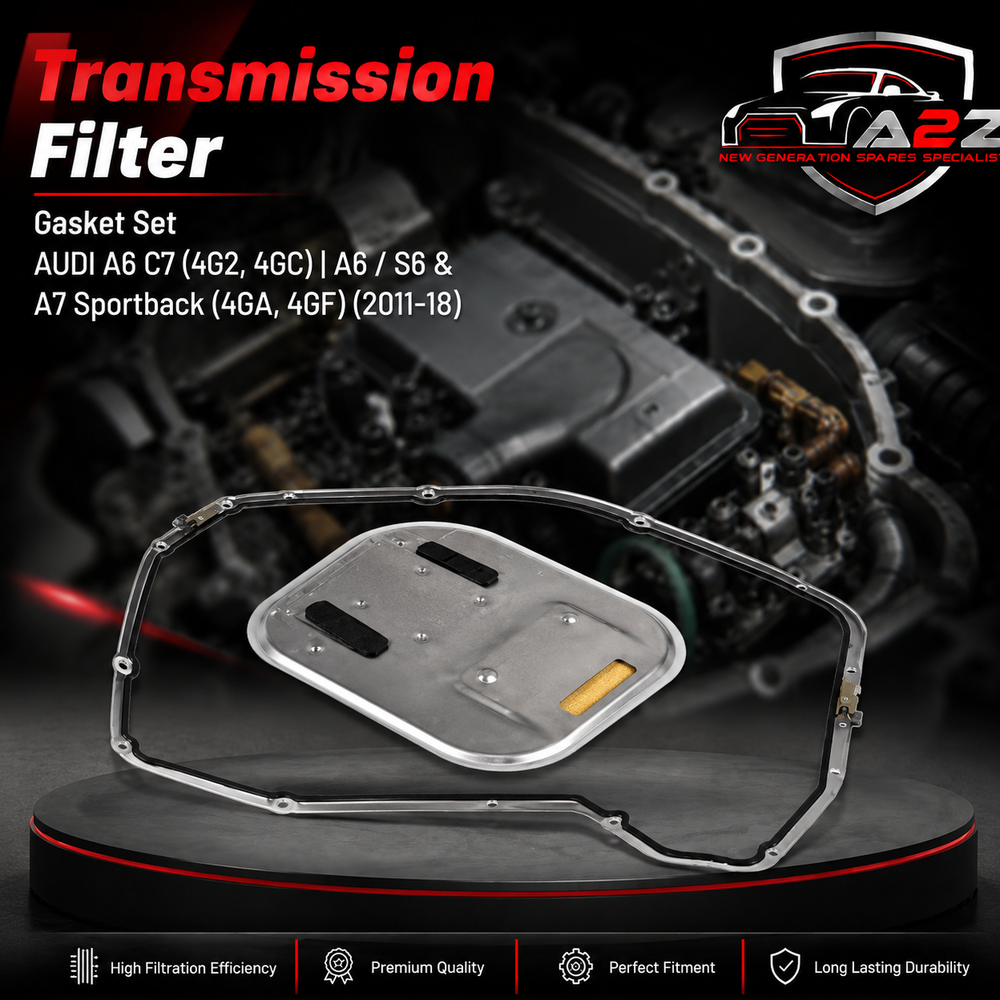 Transmission Filter Gasket Set EG938HD474 & 0BK398009 & HX189KIT Compatible With AUDI A6 C7 (4G2, 4GC) | A6 / S6 & A7 Sportback (4GA, 4GF) | A7 / S7 & A8 D4 (4H2, 4H8, 4HC, 4HL) | A8 / S8 | A8L & Q5 (8RB) Tag.291