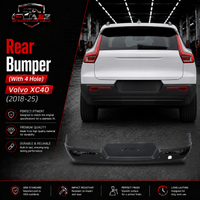 Rear Bumper (With 4 Hole) 31663160 31689481 36011867 36011869 Compatible With Volvo XC40 (2018-25)