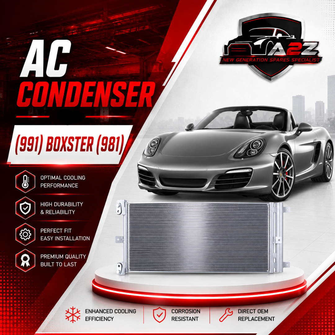 AC Condenser 99157311102 Compatible with PORSCHE 911 (991) 911 Convertible (991) BOXSTER (981)