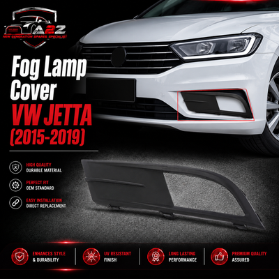 Fog Lamp Cover Left 5C6853665E & Right 5C6853666E Compatible With VW JETTA (2015-2019) No.136
