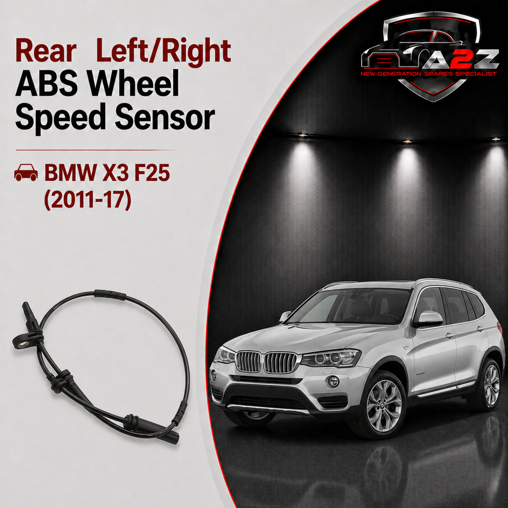 Rear Left/Right ABS Wheel Speed Sensor 34526788645 34526855050 34526869293 Compatible With BMW X3 F25