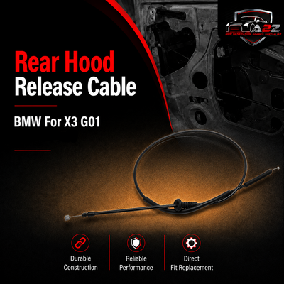 Rear Hood Release Cable 51237397501 Compatible With BMW For X3 G01