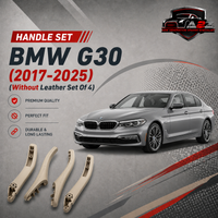 Inner Door Handle Assembly (Without Leather Set Of 4) Compatible With BMW 5 Series G30