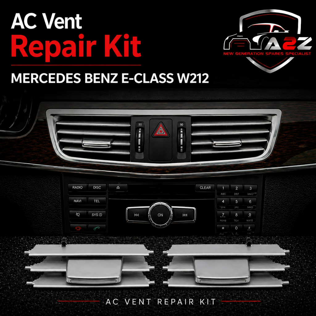 Center AC Conditioner Air Vent Grill Outlet Tab Clip Repair Kit 2128303154 Compatible With MERCEDES BENZ E-CLASS W212 Tag-ACR-14