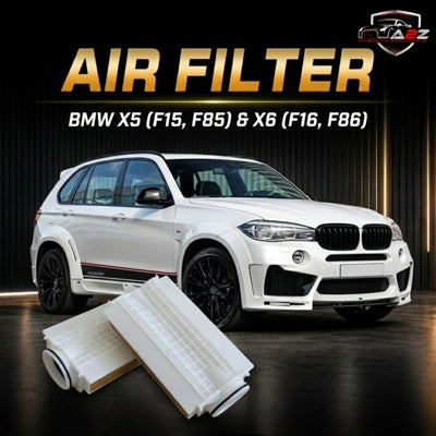 Air Filter Set 13717850055 = LH  13717850056= RH Compatible With BMW X5 (F15, F85) & X6 (F16, F86)  Tag 238