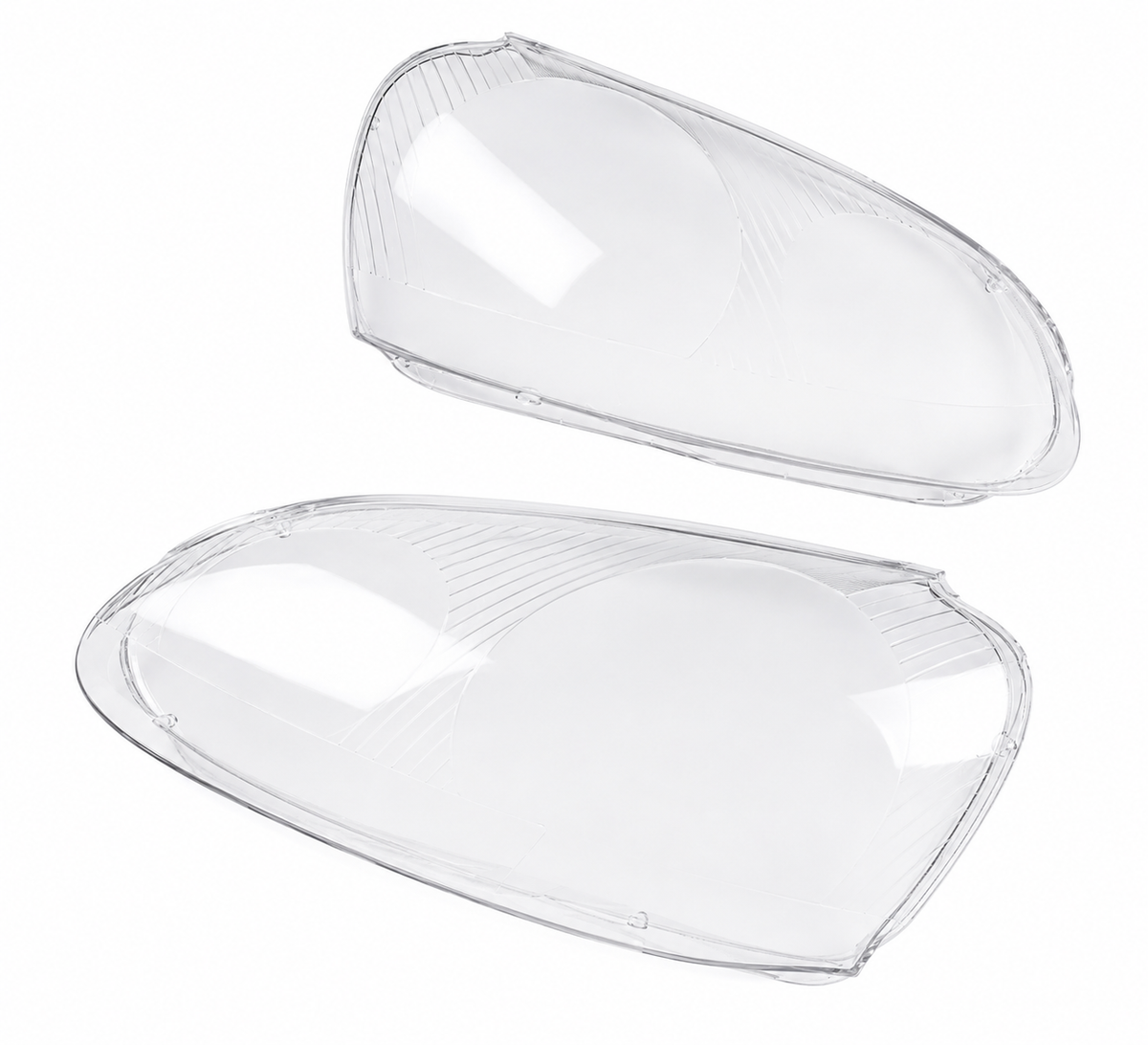 Front Headlight Glass Compatible with  Volkswagen Jetta/Golf 2007-2010