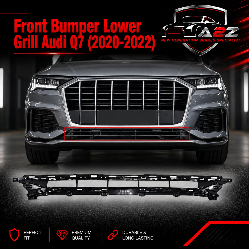 Front Bumper Lower Grill 4M0807647E Compatible With Audi Q7 (4M) (2020-2022) Tag No.194
