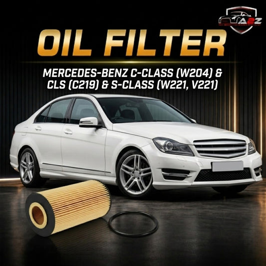 Oil Filter A0001803009 & E149H D114 &  OX1161D Compatible With MERCEDES-BENZ C-CLASS (W204) & CLS (C219) & S-CLASS (W221, V221) . Tag 140