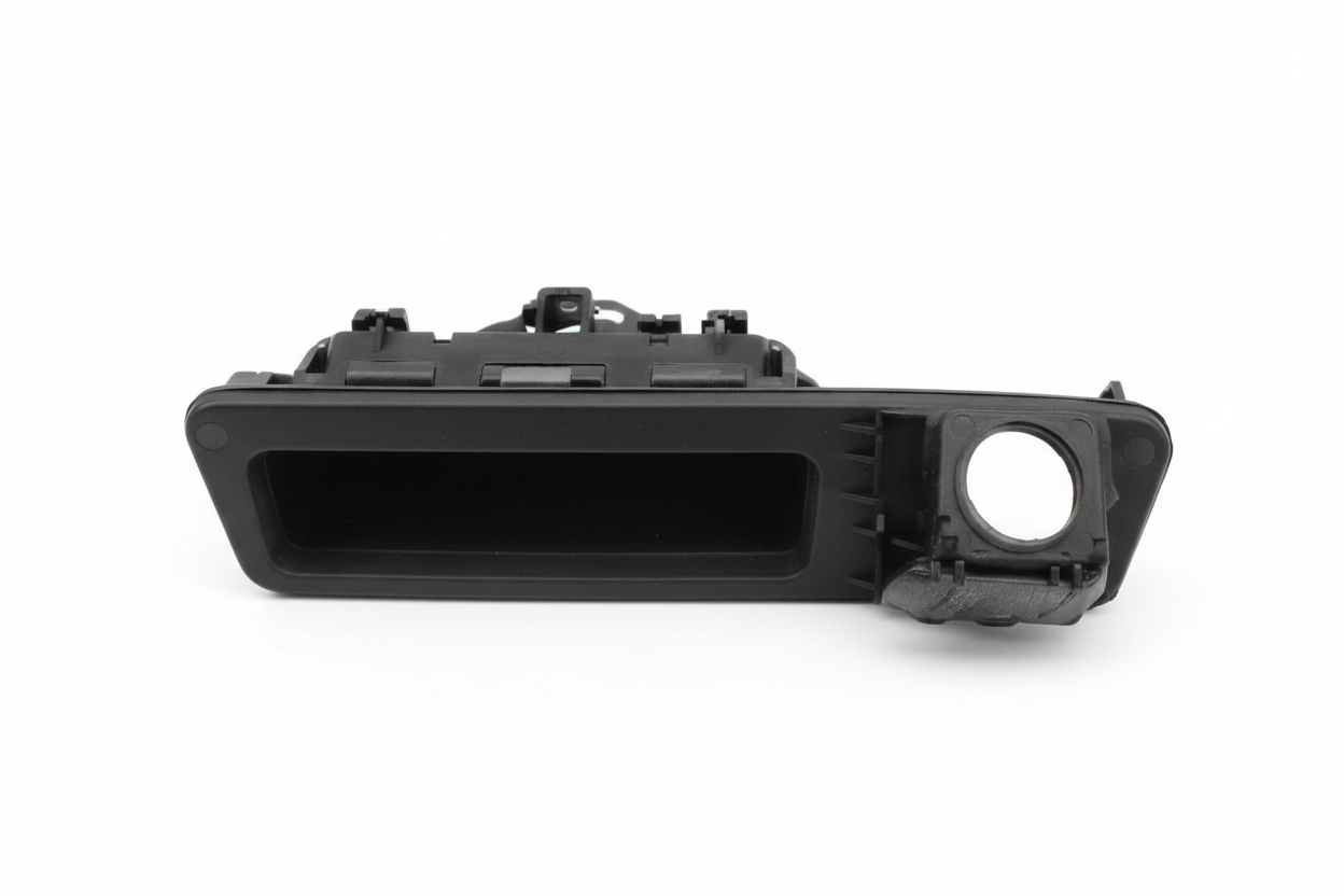 Rear Trunk Opening Handle Model A Black 51247381868 Compatible With BMW 1/5/X5 Series F40/G30/G31/G38/F90/G05/G18