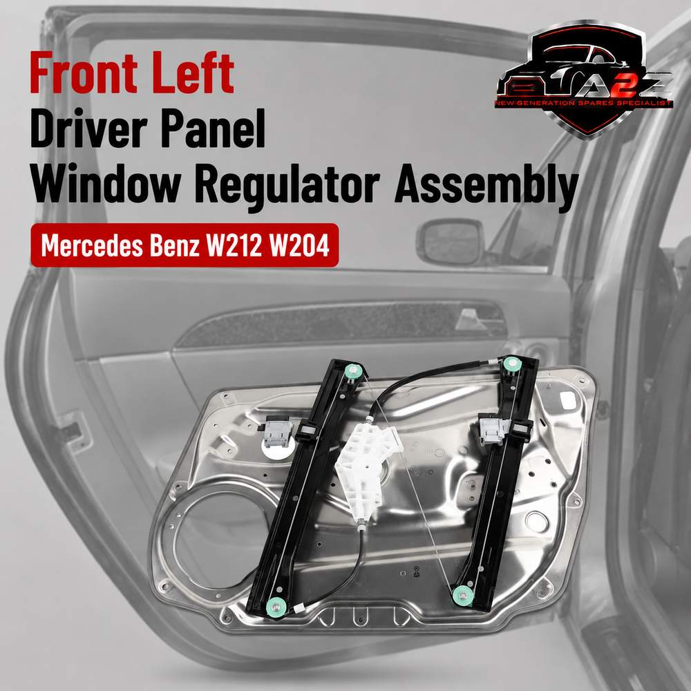 Front Left Driver Panel Window Regulator Assembly 2127201579ZC Compatible With Mercedes Benz W212 W204