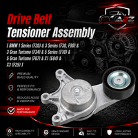 Belt Tensioner With Pulley 11287594969 11287622787 Compatible with  BMW 1 Series (F20)  & 3 Series (F30, F80) & 3 Gran Turismo (F34) & 5 Series (F10) & 5 Gran Turismo (F07) & X1 (E84) & X3 (F25)
