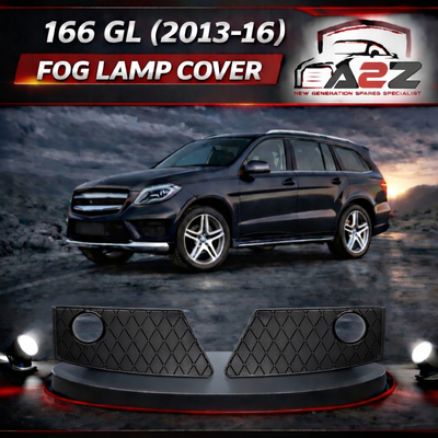 Fog Lamp Cover Left 1668851322 & Right 1668851422 Compatible With Mercedes-Benz  GL-Class (X166) Tag No.223