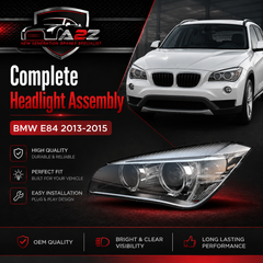 Compalete Headlight Set Left 63117290267 & Right 63117290268 Compatible With BMW E84 2013-2015