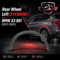 Rear Wheel Left Eyebrow 51777181679 Compatible With BMW X3 (G01) (2017-2021) Tag No.77