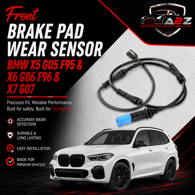 Front Brake Pad Wear Sensor 34356870353 Compatible With BMW X5 G05  F95 & X6 G06 F96 & X7 G07