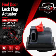 Fuel Door Lock Flap Actuator 0008207703 0008202303 0038203297 A0008202303 A0008207703 A0038203297 Compatible With MERCEDES-BENZ A-CLASS 176 & B-CLASS W246 &  C-CLASS W205 & E-CLASS W213 & S-CLASS W222 & GL-CLASS W166