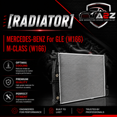 Engine Cooling Radiator 0995001303 A0995001303 Compatible With MERCEDES-BENZ For GLE (W166) M-CLASS (W166)