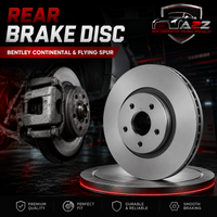 Rear Brake Disc Set 3W0615601G Compatible With BENTLEY CONTINENTAL & FLYING SPUR