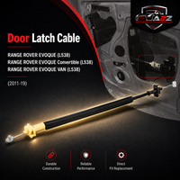 Door Latch Cable LR025409 Compatible With RANGE ROVER EVOQUE (L538) RANGE ROVER EVOQUE Convertible (L538) RANGE ROVER EVOQUE VAN (L538)