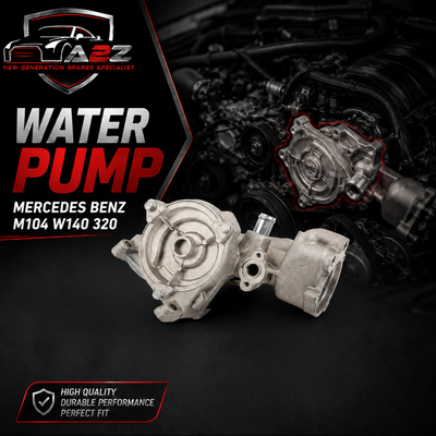 Water Pump A1042003201 1042003201 Compatible With Mercedes benz M104 W140 320