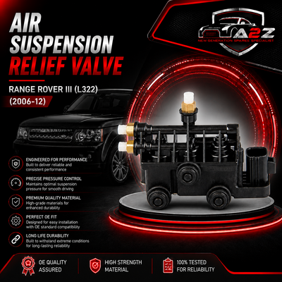 Air Suspension Relief Valve RVH500060 Compatible With RANGE ROVER III (L322)