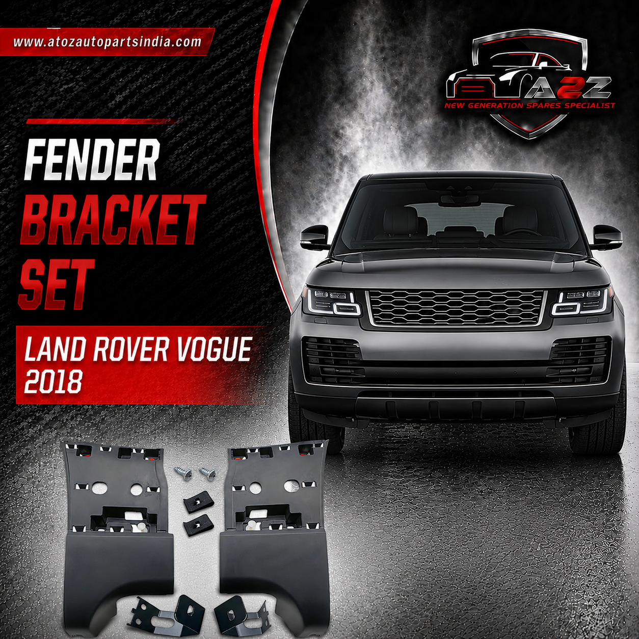 Fender Bracket VPLGP0134 Compatible With LAND ROVER VOGUE 2018