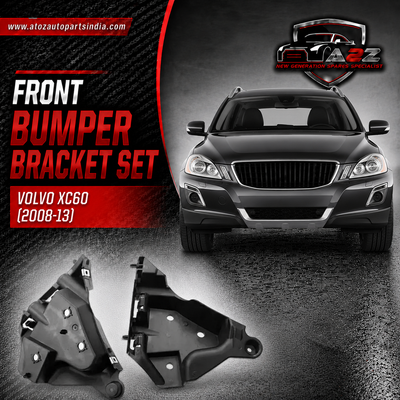 Front Bumper Bracket Set Left 30763435 30764618 & Right 30763436 30764619 Compatible With Volvo XC60 (2008-13)