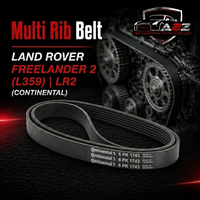 Multi Rib Belt 6PK1743 LR000996  9186352 9434341 Compatible With LAND ROVER FREELANDER 2 (L359) | LR2 (CONTINENTAL)  Tag no : 9