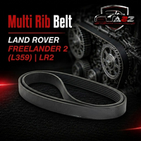Multi Rib Belt 6PK1743 LR000996  9186352 9434341 Compatible With LAND ROVER FREELANDER 2 (L359) | LR2 (CONTINENTAL)  Tag no : 9