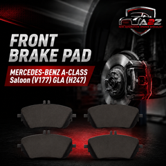 Front Brake Pad 2298801 0004205103 Compatible With MERCEDES-BENZ A-CLASS Saloon (V177) GLA (H247)