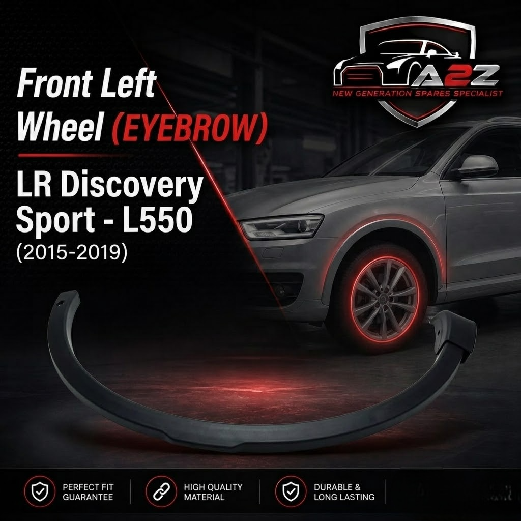 Front Wheel Eyebrow With Hole Left LR058528 Compatible With Land Rover Discovery Sport - L550 (2015-2019) Tag No. 133