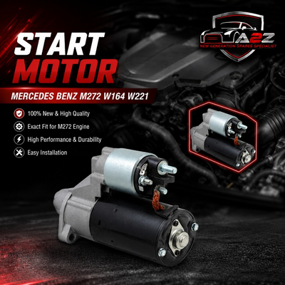 Engine Starter Motor 0061513701 Compatible With Mercedes Benz M272 W164 W221
