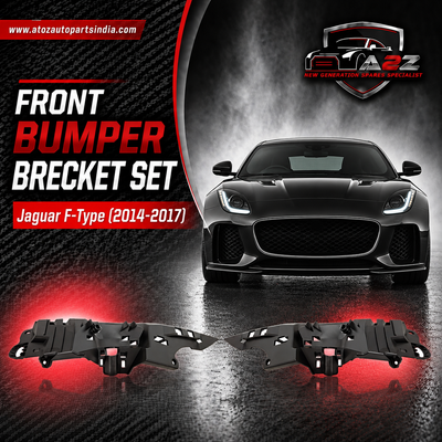 Front Bumper Brecket Set Left C2P22204 & Right C2P22205 Compatible With Jaguar F-Type (2014-2017) Tag No.3601