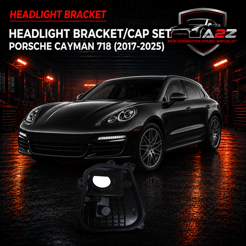 Headlight Bracket/Cap Set Left 982941607 & Right 982941608 Compatible With Porsche Cayman 718 (2017-2025) Tag No.401