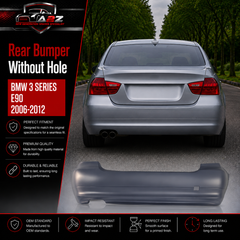 Rear Bumper Without Hole 51127202694 Compatible With BMW  BMW 3 SERIES E90 2006-2012 Tag No.110B