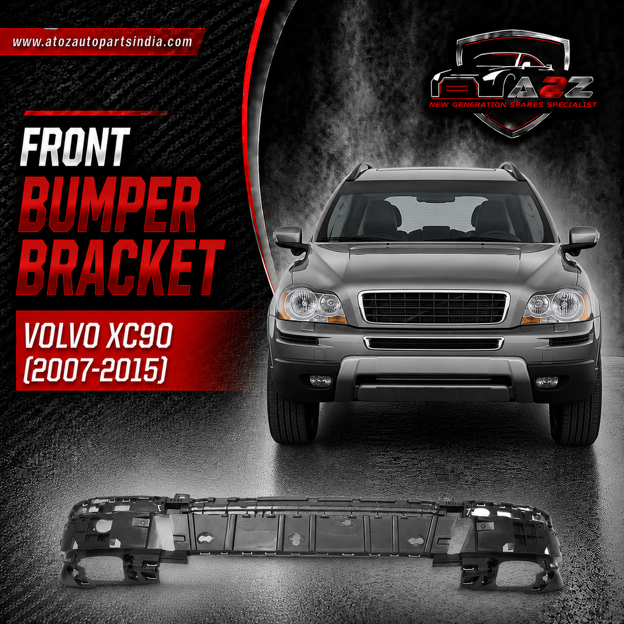 Front Bumper Bracket 30796614 30678947 Compatible With VOLVO XC90 (2007-2015) Tag No.2659