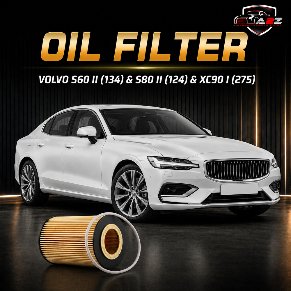 Oil Filter E106H D171 & 30750013 LR001419 LR001441  & OX433D Compatible With VOLVO S60 II (134) & S80 II (124) & XC90 I (275) Tag 115